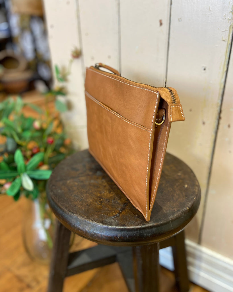 Cosgrove & Co Cleo Tobacco Genuine Leather Bag
