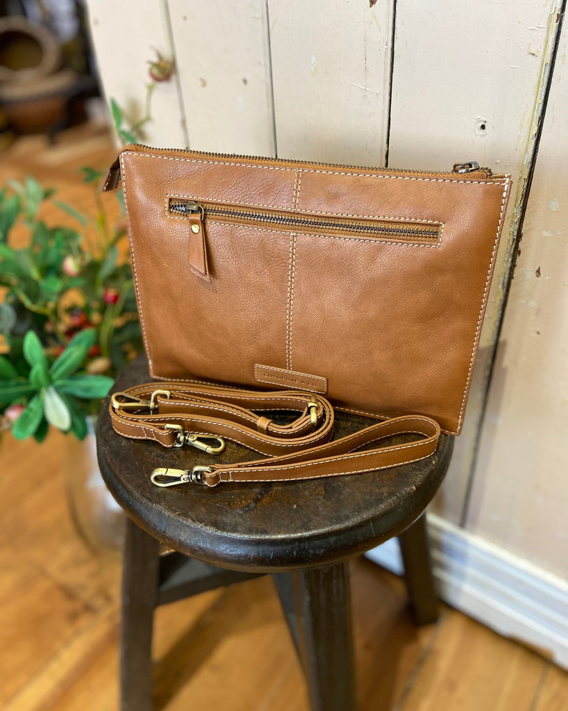 Cosgrove & Co Cleo Tobacco Genuine Leather Bag