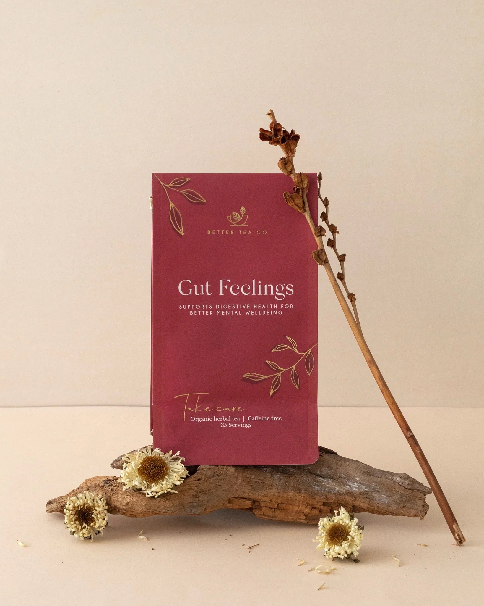Better Tea Compostable Pouch - Gut Feelings