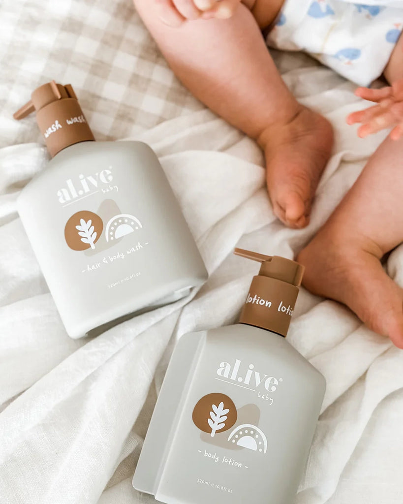Al.ive Baby hair & body duo - calming oatmeal