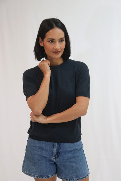 Tatano Poppy Tee - Ink