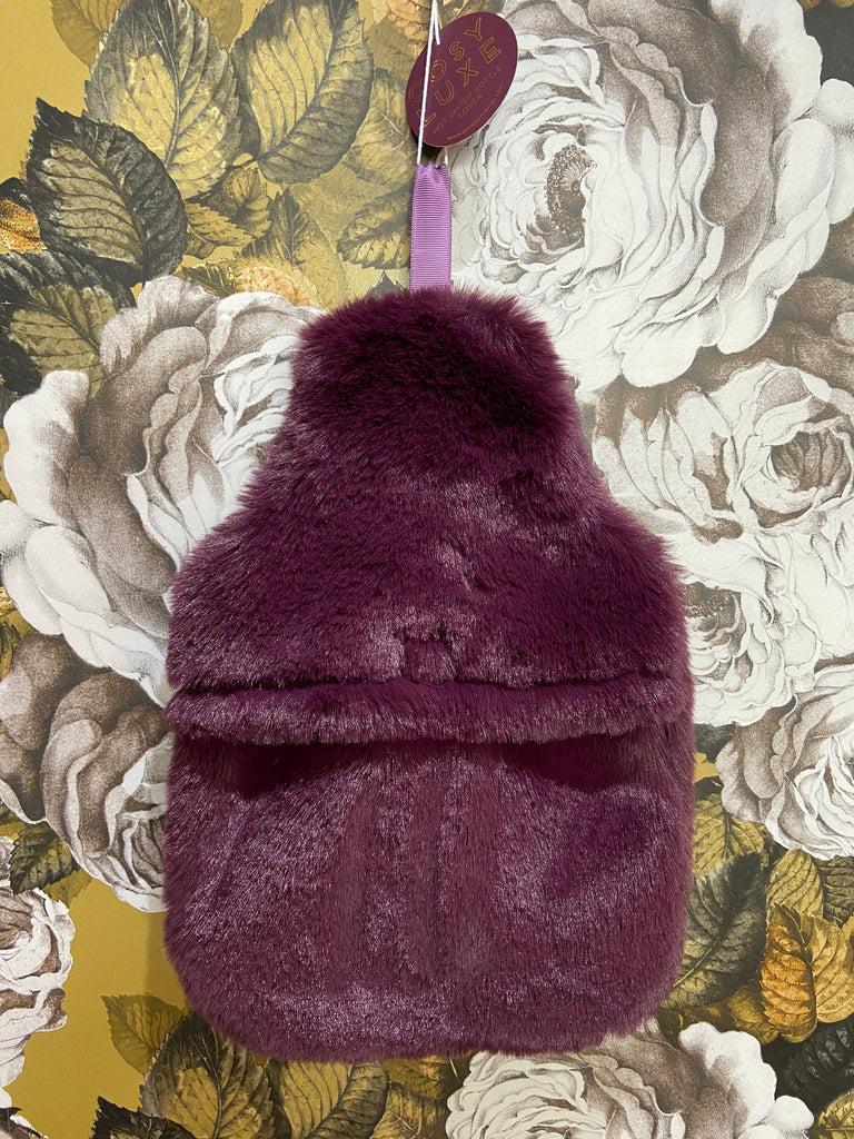 Annabel Trends COSY LUXE Hot Water Bottle Cover - Mulberry