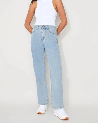 JAC + MOOKI Essential Wide Leg - Faded Indigo