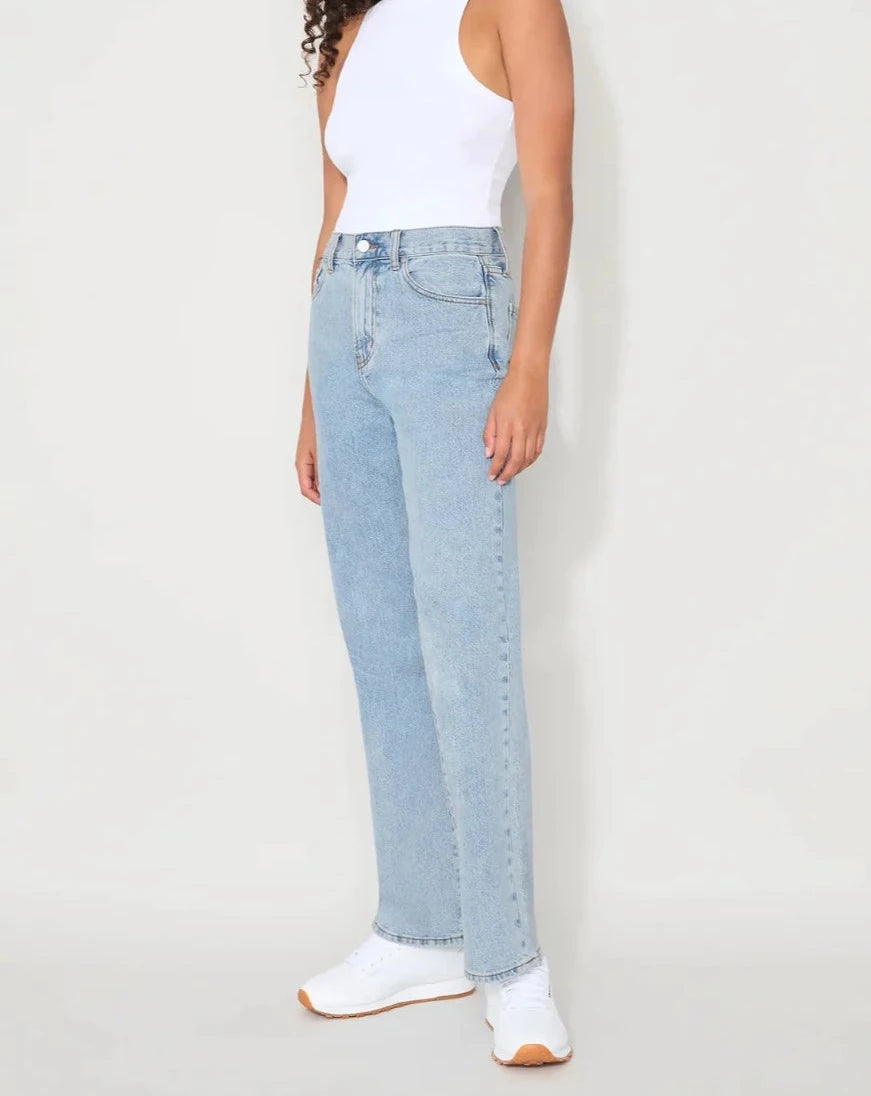 JAC + MOOKI Essential Wide Leg - Faded Indigo