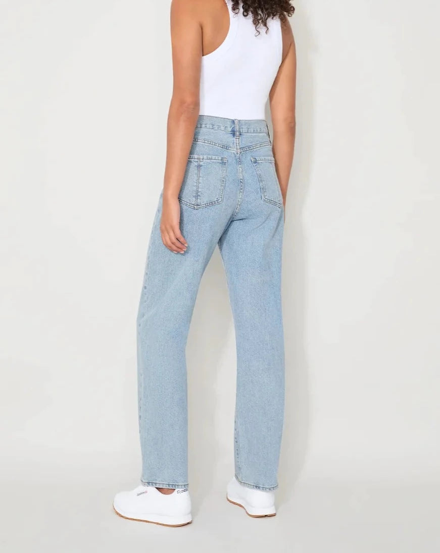 JAC + MOOKI Essential Wide Leg - Faded Indigo