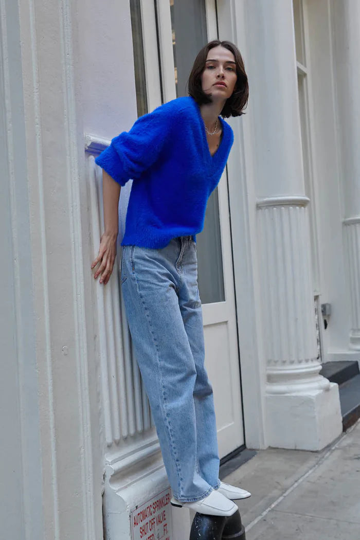 JAC + MOOKI Essential Wide Leg - Faded Indigo