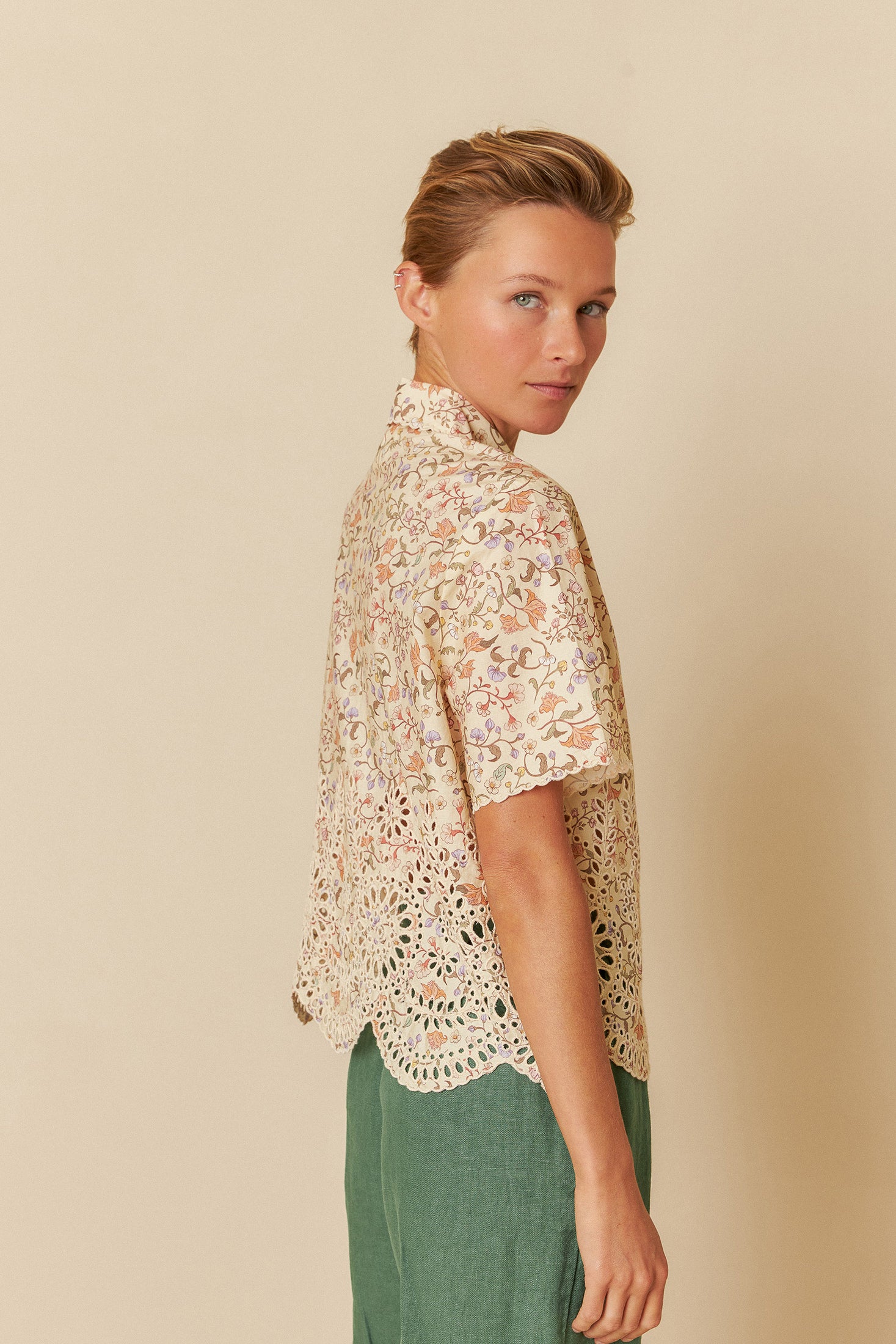 Indi &amp; Cold Printed shirt Crudo