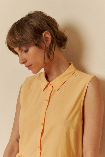 Indi &amp; Cold Poplin Mandarina Dress