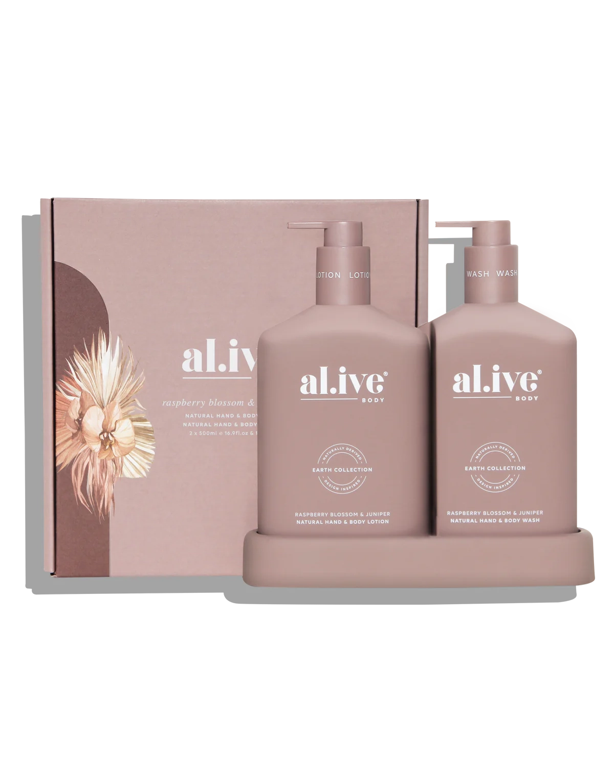 Al.ive Wash &amp; Lotion duo - raspberry blossom &amp; juniper