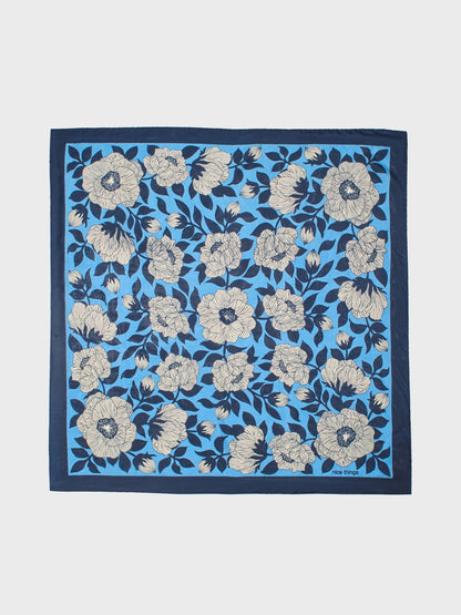 Camellia Silk Scarf
