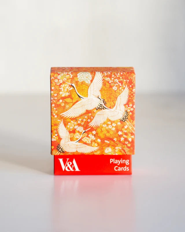 V&amp;A Playing Cards| Kimono Cranes | Box Set