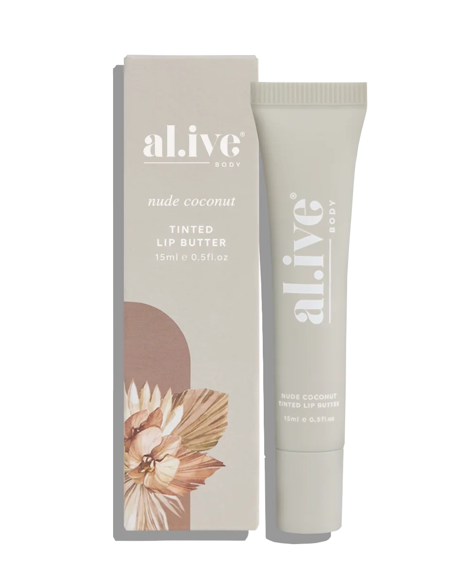Al.ive Tinted Lip Butter - nude coconut