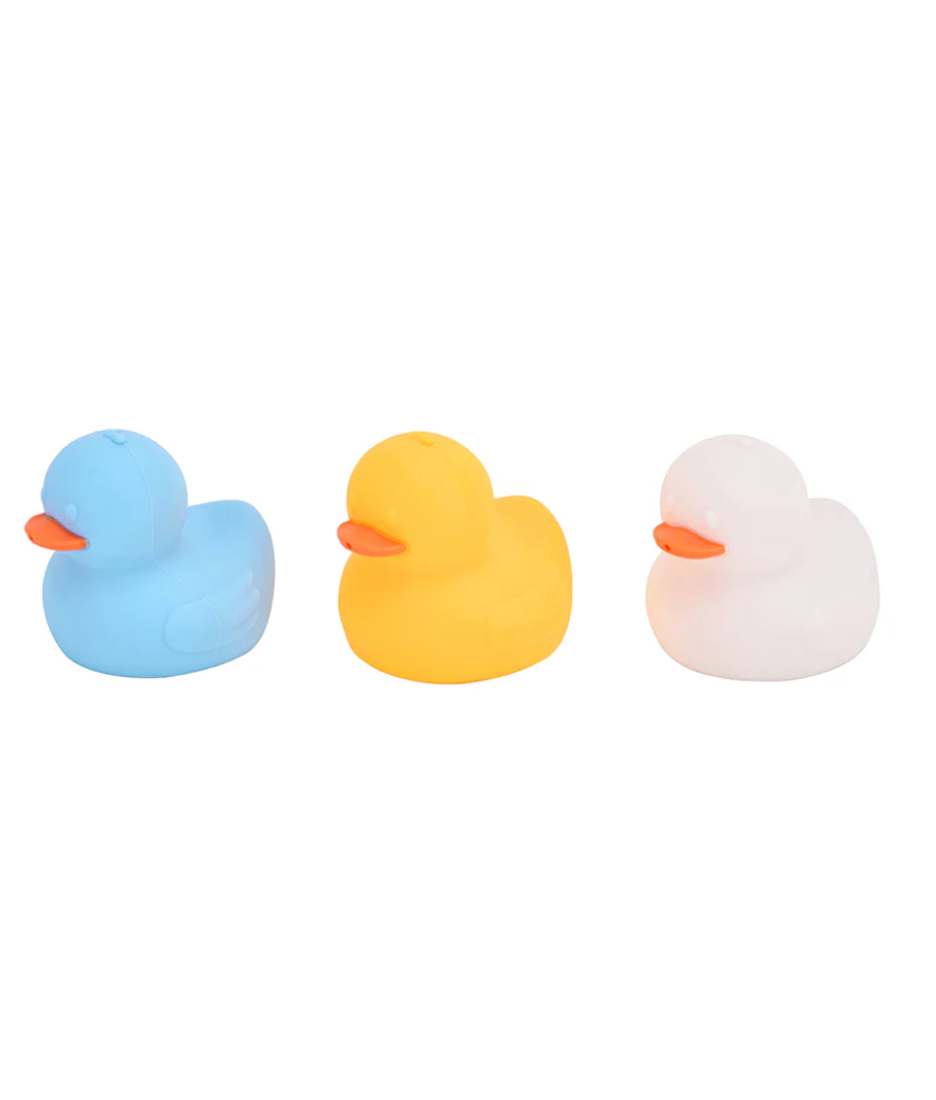 Annabel Trends - Silicone Squeezy Bath Toys - Duck 3pc