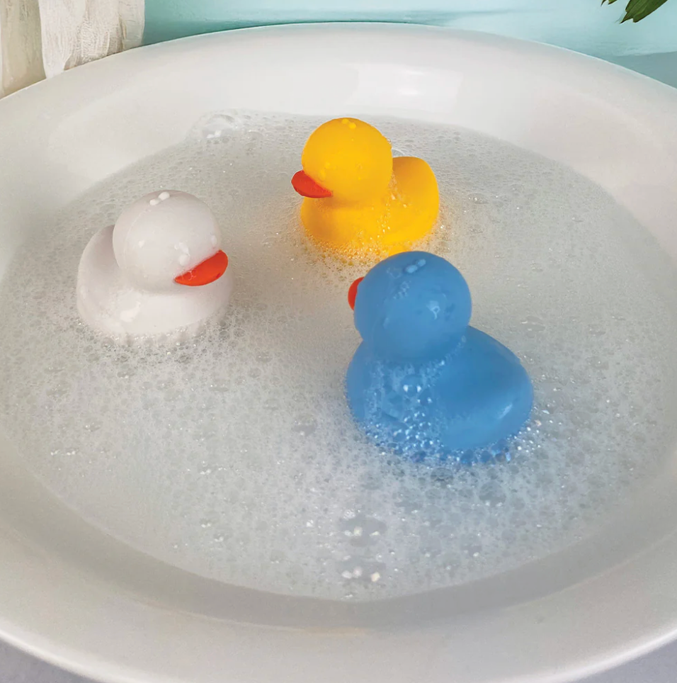 Annabel Trends - Silicone Squeezy Bath Toys - Duck 3pc