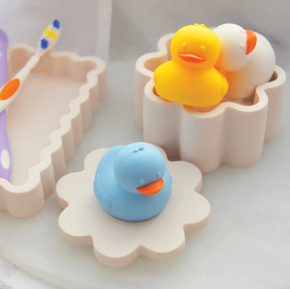 Annabel Trends - Silicone Squeezy Bath Toys - Duck 3pc