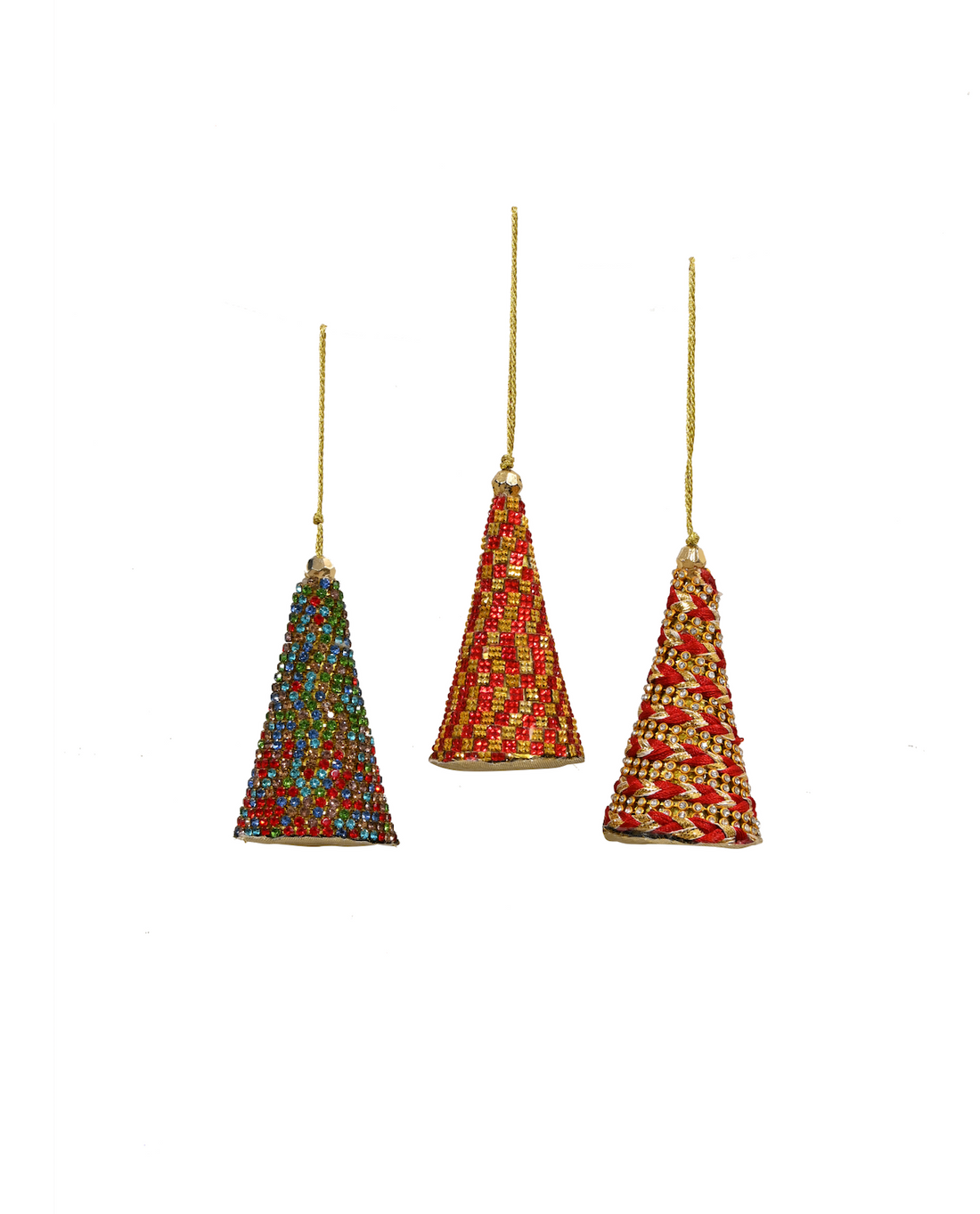 Majestic Hanging Diamond Cones A/3 - Reds