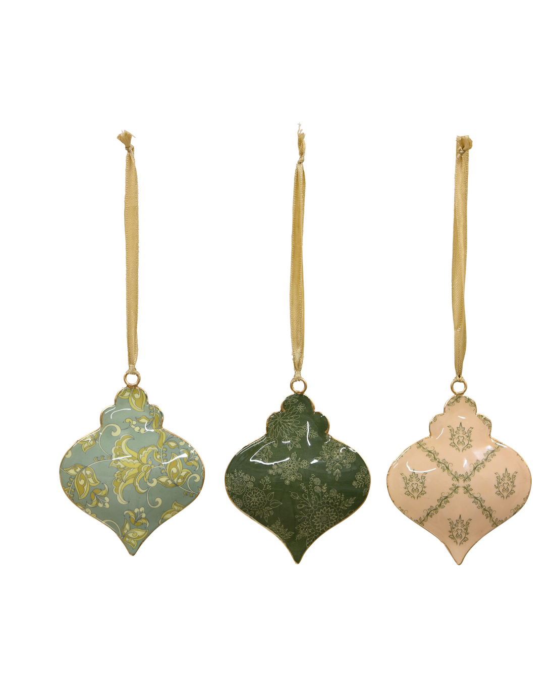 Floral Hanging Onions - Golds