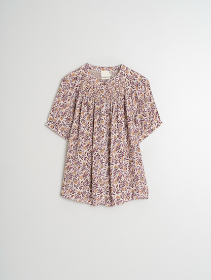 Indi &amp; Cold Watercolour Flower Shirt Violeta