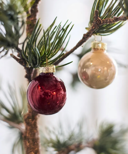 Christmas Ball Mixed Colours Mini (15PC)