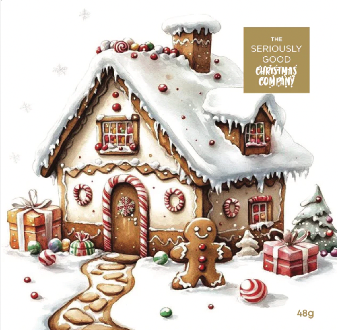 Gingerbread house 4 Box Vintage