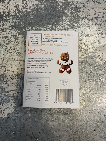 Vintage Ginger Bread 6 Box Chocolates