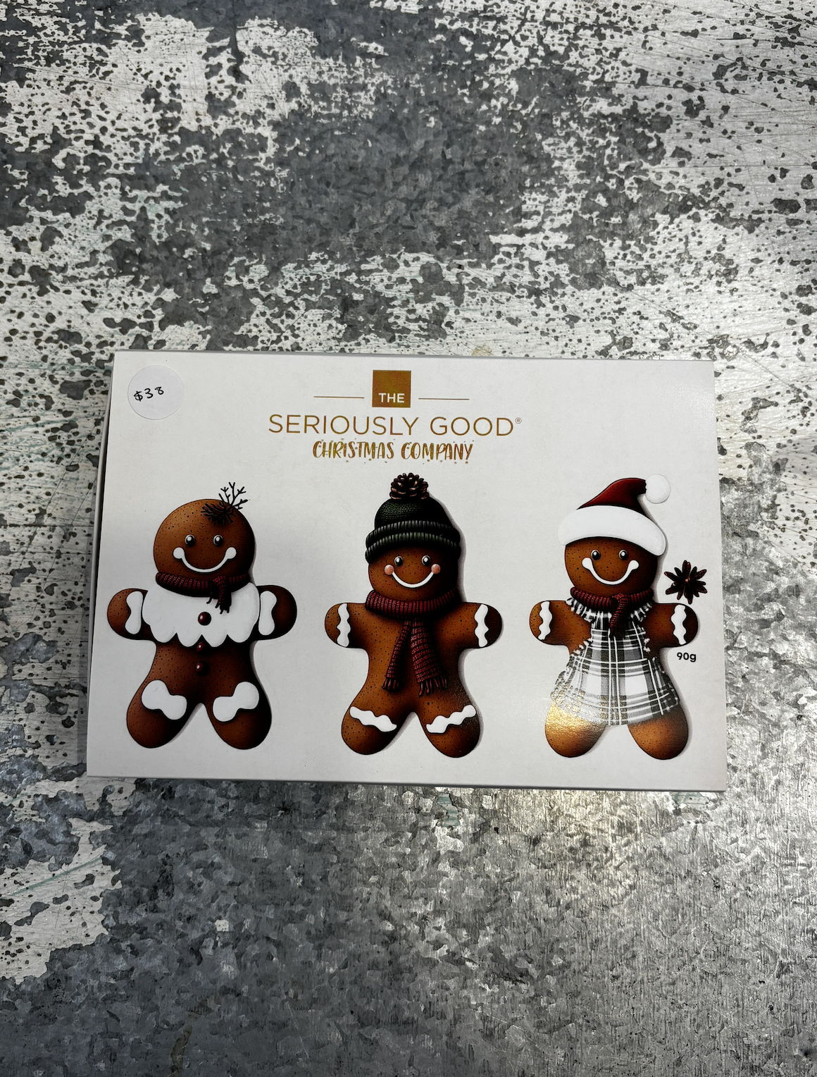 Vintage Ginger Bread 6 Box Chocolates