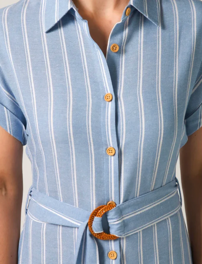 Kinsley Dress Capri Stripe