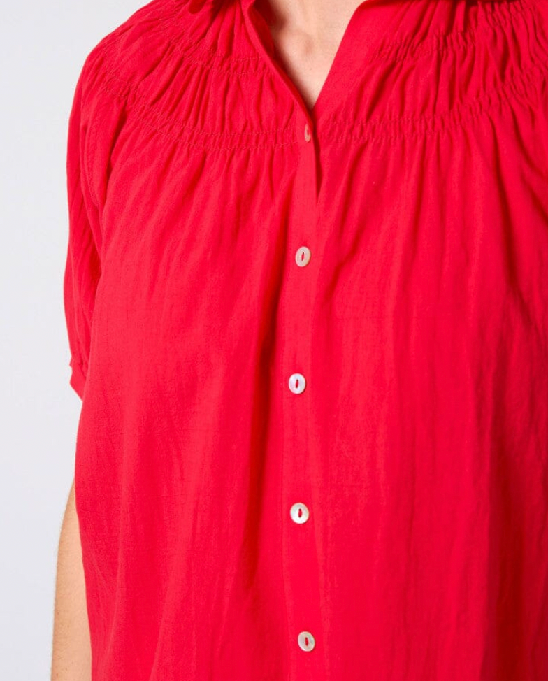 Mimi Blouse Flame