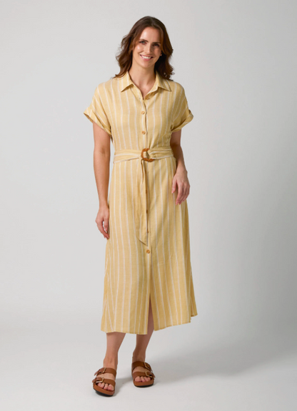 Kinsley Dress Citrus Stripe