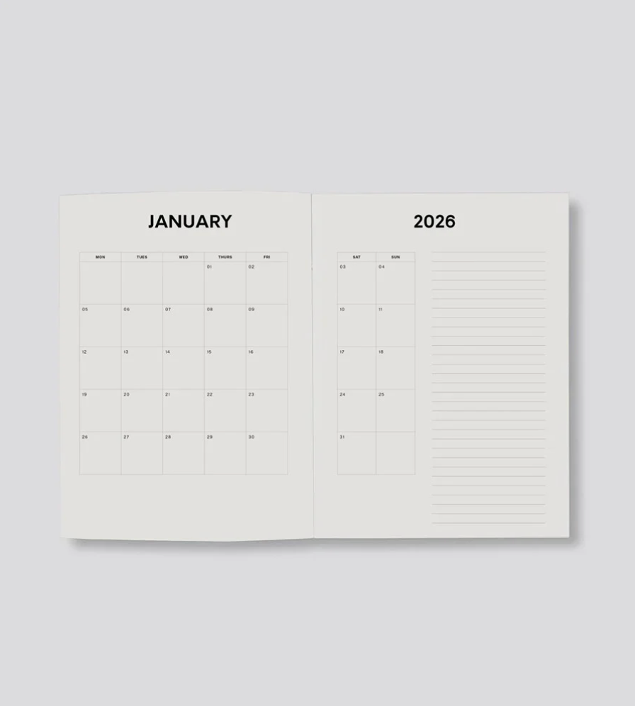 2026 Weekly Diary Father Rabbit x Juliette Hogan - Petal Parade