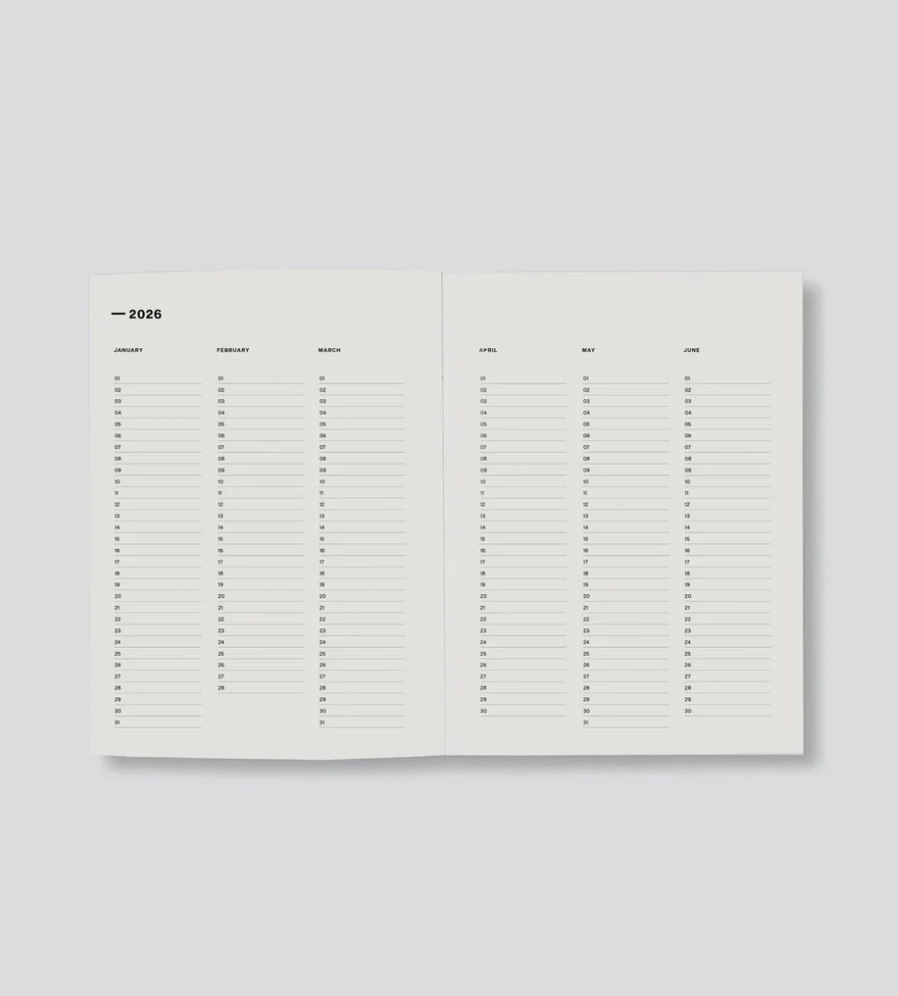 2026 Weekly Diary Father Rabbit x Juliette Hogan - Petal Parade