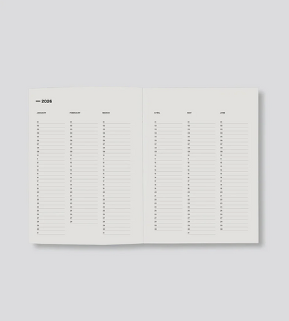 2026 Weekly Diary Father Rabbit x Juliette Hogan - Petal Parade