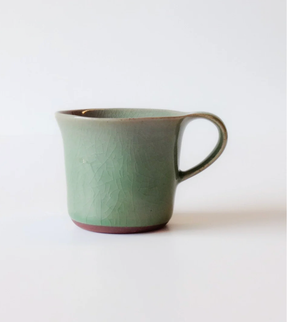 Orient Green Swoop Coffee Mug