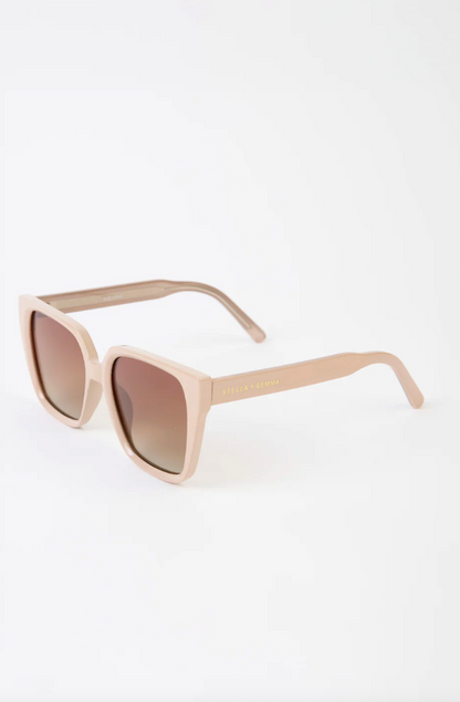 Stella + Gemma Ashling Sunglasses - Creamy Brown