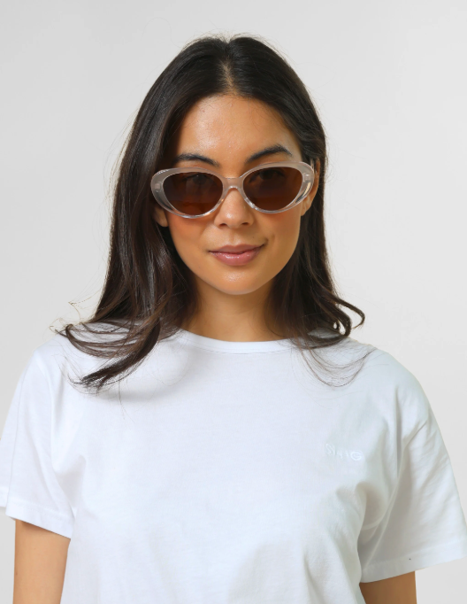 Stella + Gemma Sahara Sunglasses - Light trans Cream