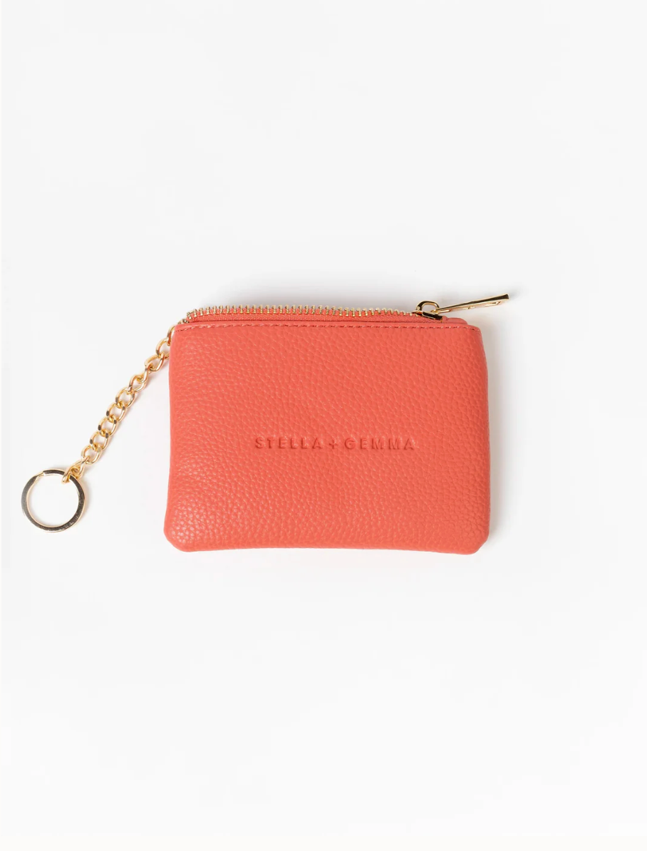 Stella + Gemma Logo Coin Purse Melon