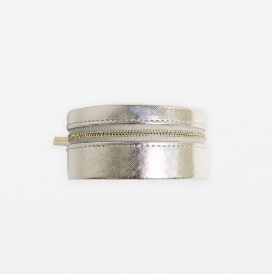 Stella+Gemma Jewellery Box Round Large Gold