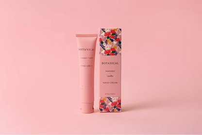 Botanical Rosewater + Vanilla Hand cream