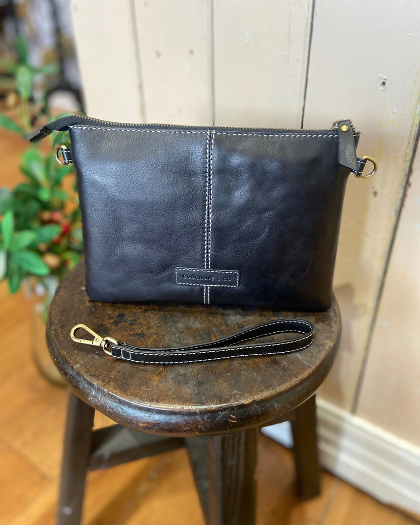 Cosgrove & Co Charlotte Black Leather Bag