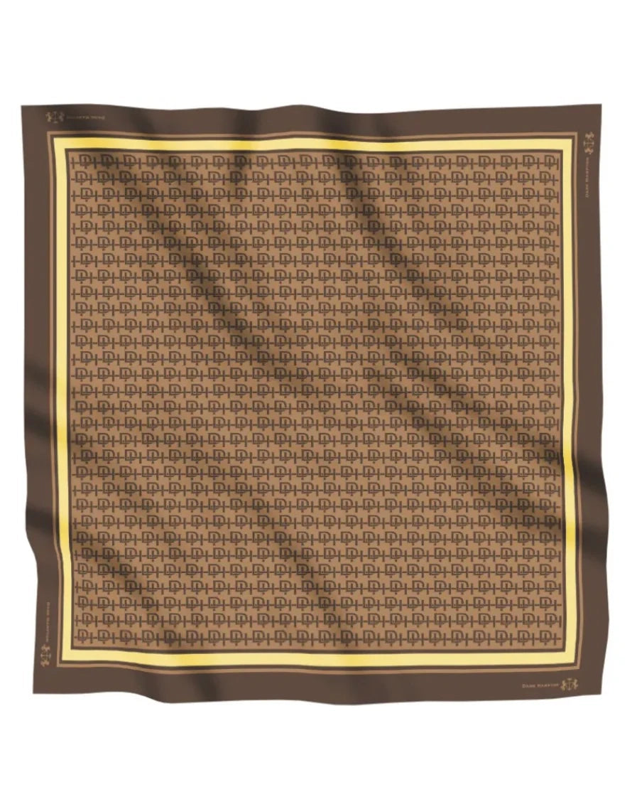 Dark Hampton The Harvey Large Silk Scarf