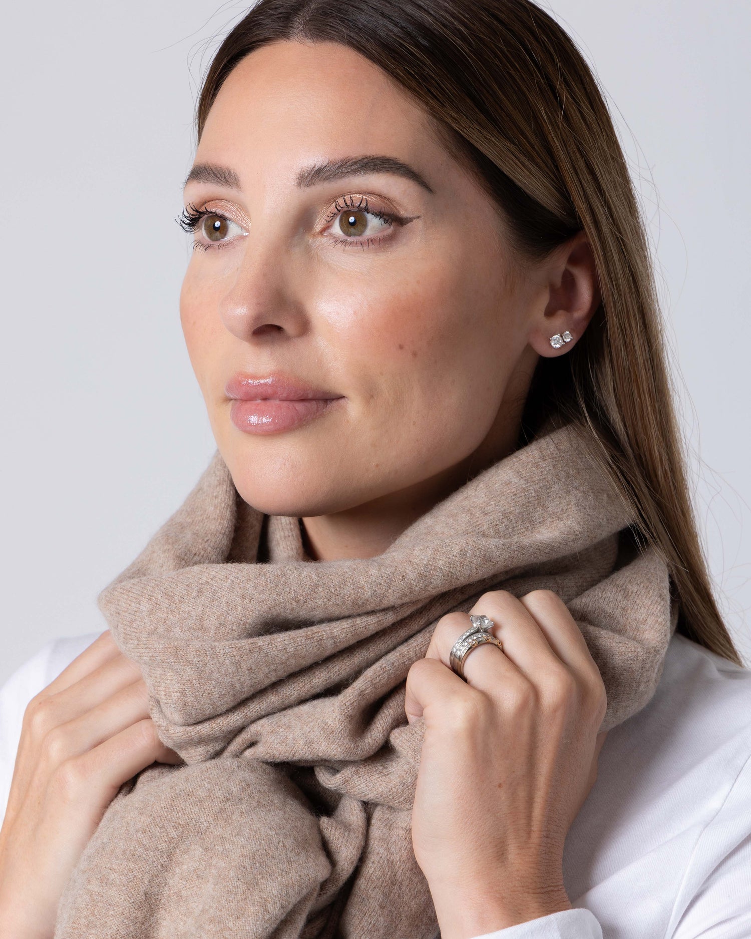 Dark Hampton The Clements Wool Blanket Scarf