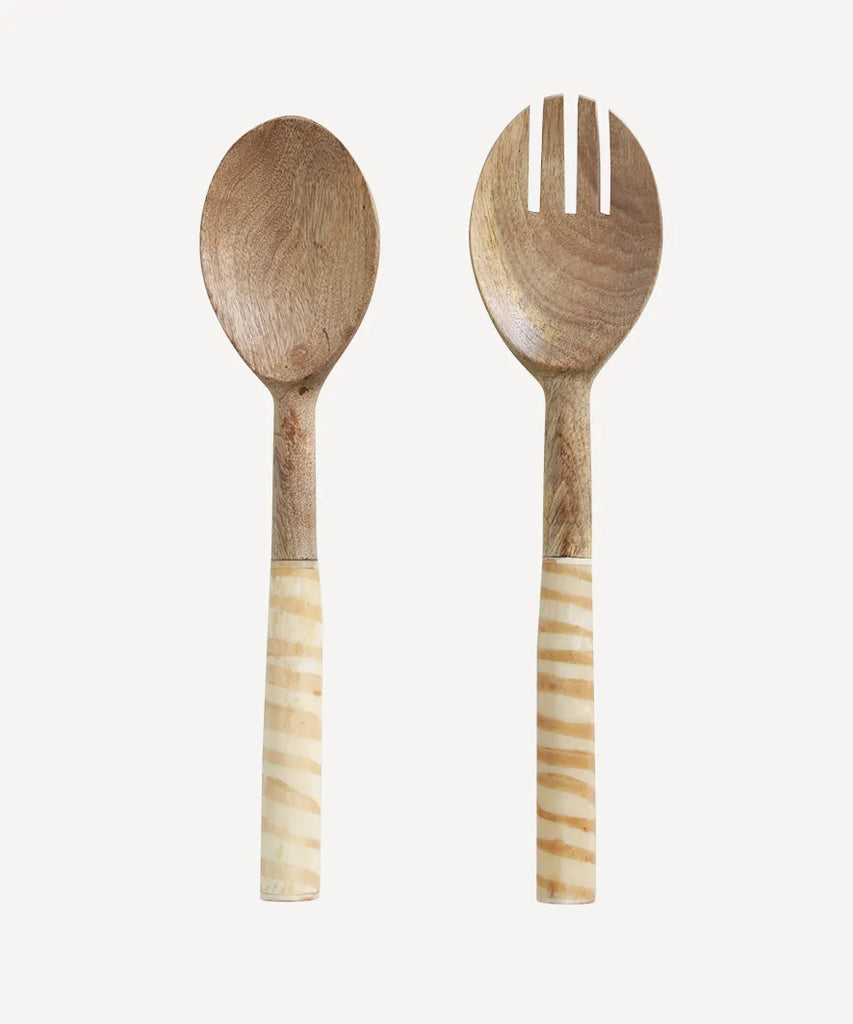 French Country Collections Uriel Salad Servers