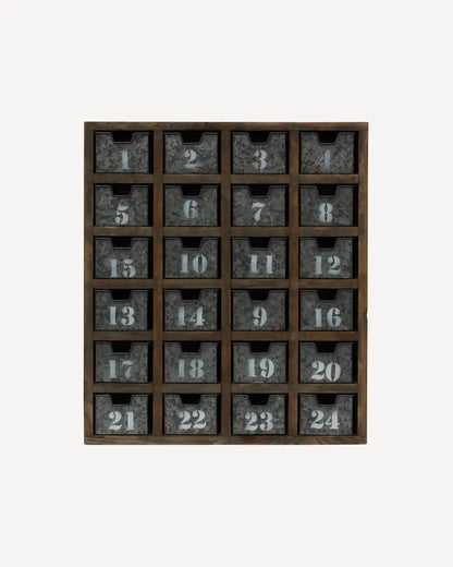 Rustic Wall Shelf with Draws