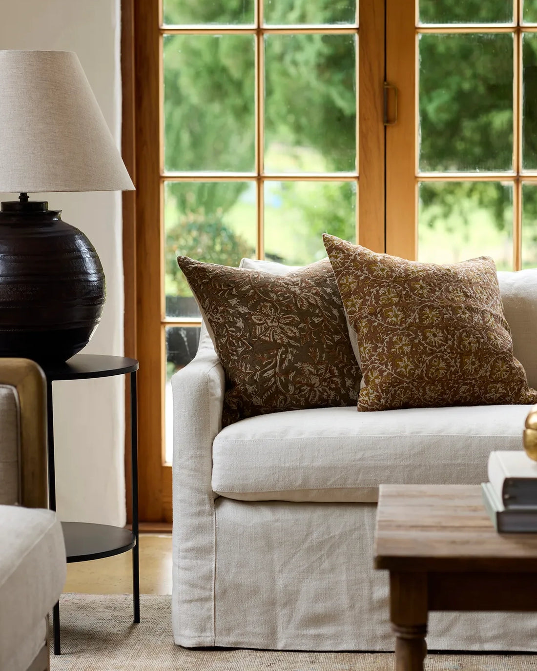 French Country Collections - Irina Floral Cushion