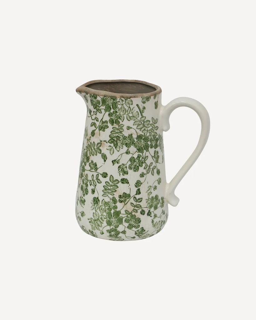 French Country Collections Botanical Jug