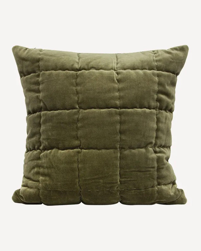 French Country Collections Eloise Cushion Cover - olive
