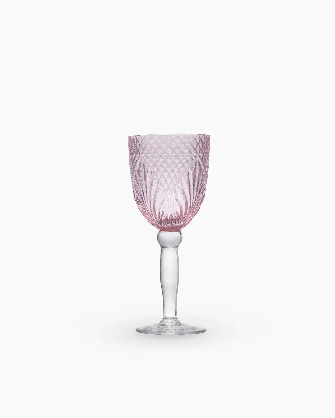 French Country Collections Goblet - Vintage Pink *Pick up in store only*