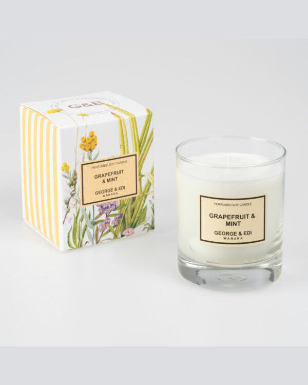 George &amp; Edi Candle - Grapefruit and Mint