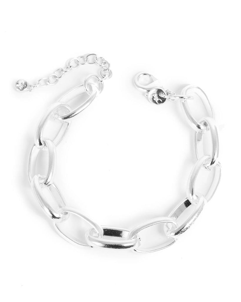A&C Oslo Chain Reaction Bracelet - silver