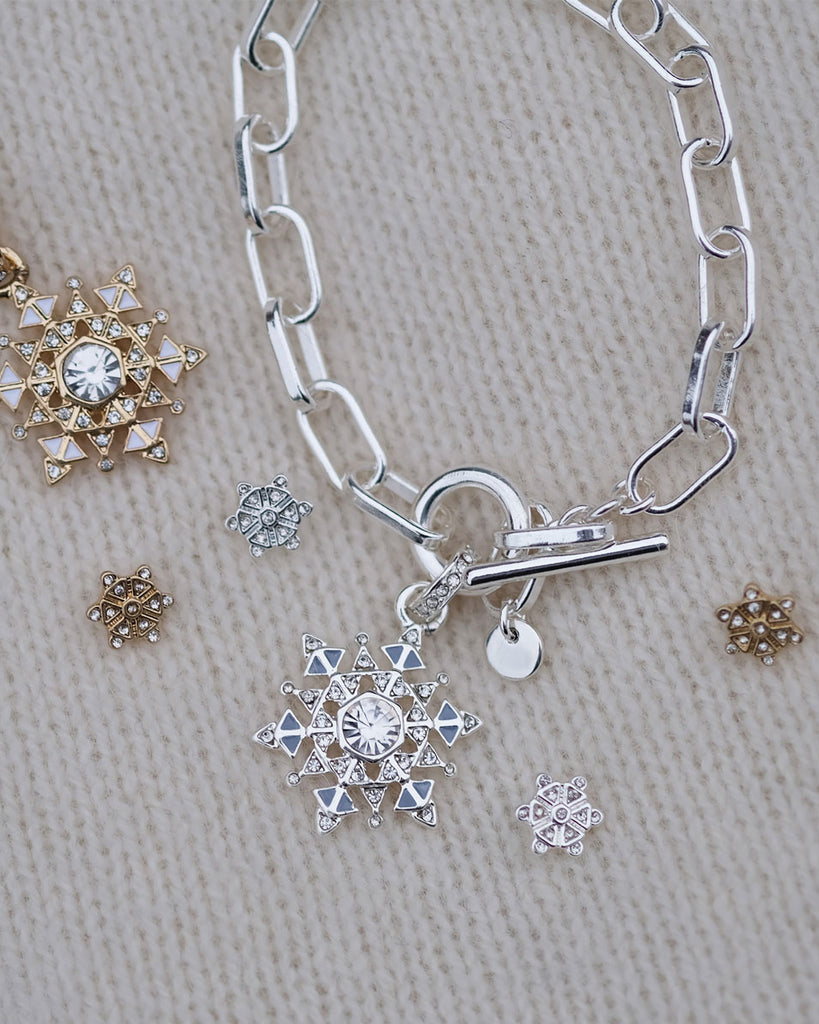 A&C Oslo Snowflake Bracelet - silver